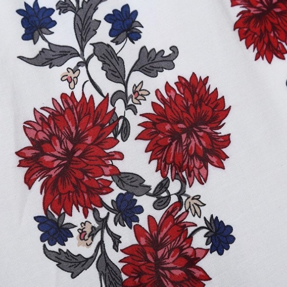 Off Shoulder Bohemian Side Slit Maxi Dress - Picture 7 of 8